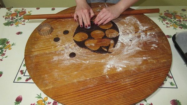 Preparazione dischi occhi di bue