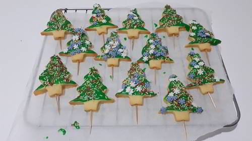 Alberelli decorati